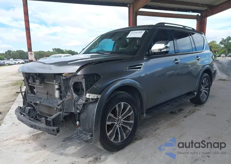 2019 Nissan Armada Sl z USA, uszkodzony, nr VIN JN8AY2ND1KX009339